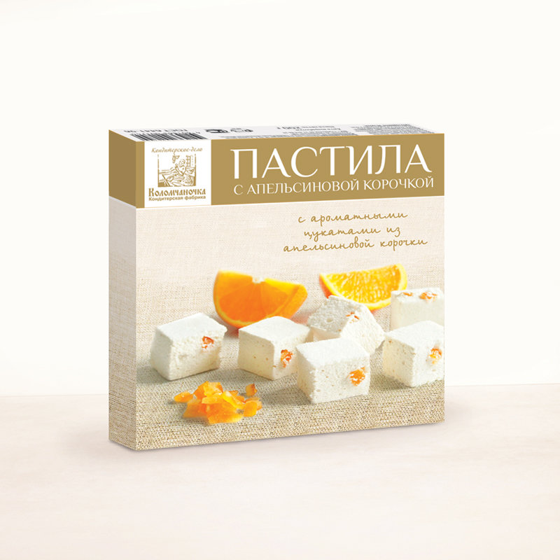  Пастила 205г с апельсиновой корочкой  в Кашире