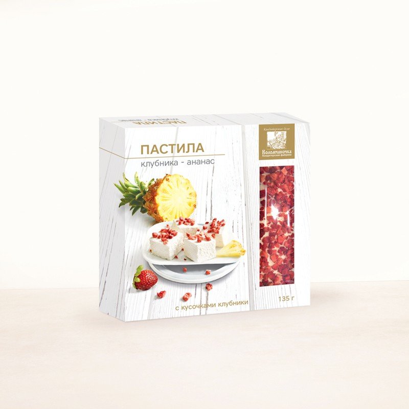  Пастила 135г клубника-ананас  в Кашире