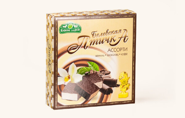 №2 Конфеты "Белевская птичка"  300г ассорти  в Кашире