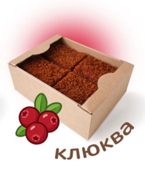 №3 Пряник 1кг с фруктовой начинкой Клюква в Кашире