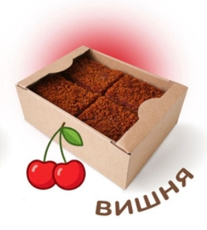  Пряник 1кг с фруктовой начинкой Вишня в Кашире