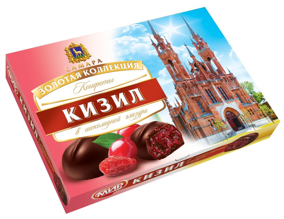 КФ МИР Кизил в шоколадной глазури 160г в Кашире