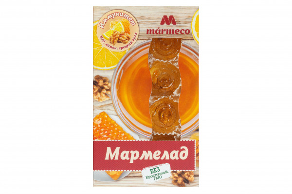 №2 Мармелад "Иммунитет"  Мёд, лимон, грецкий орех, 180г  в Кашире