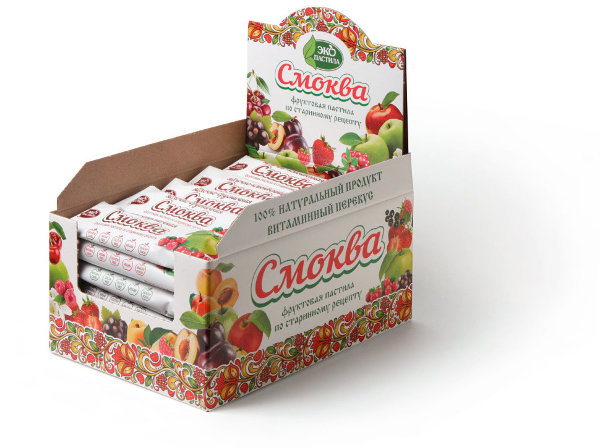 №2 Смоква Яблочно-сливовая (блок 30шт по 30г)  в Кашире